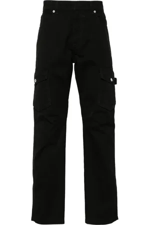 Balmain Broek met toelopende pijpen en logopatch