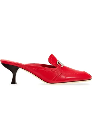 Salvatore Ferragamo Muiltjes met kittenhak