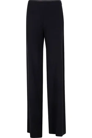 Emporio Armani Palazzo broek met textuur