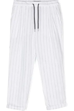 Brunello Cucinelli Broek met krijtstreep