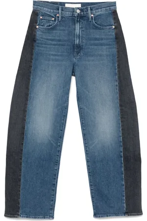 Mother Jeans met print