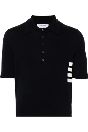 Thom Browne Gebreid poloshirt
