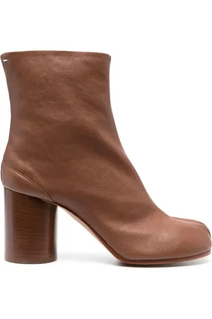 Maison Margiela Tabi 80mm leren enkellaarzen