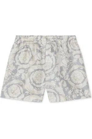VERSACE Shorts met barokprint