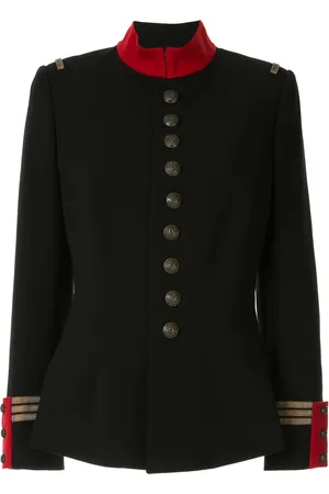 Ralph Lauren Getailleerde legerjas