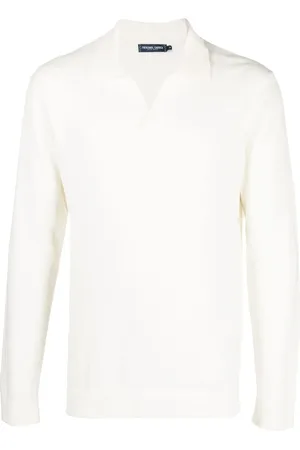 Frescobol Carioca Poloshirt met lange mouwen
