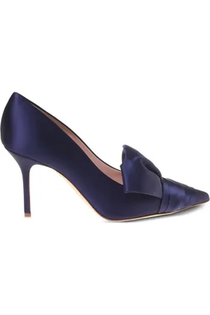 Alberta Ferretti Geplooide satijnen pumps