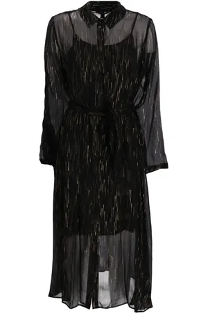 Armani Exchange Blousejurk met streepprint