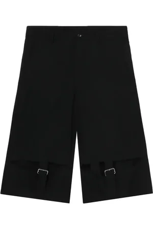 Comme des Garçons Wollen shorts met gesp