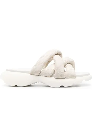 Moncler Slippers met gekruiste bandjes