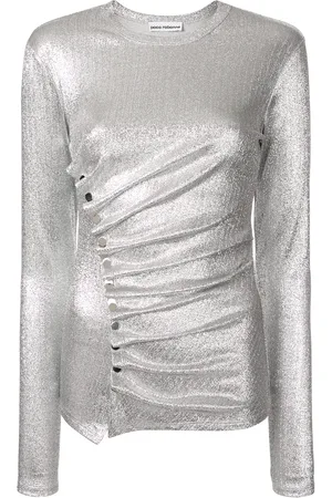 Paco rabanne Gedrapeerde blouse