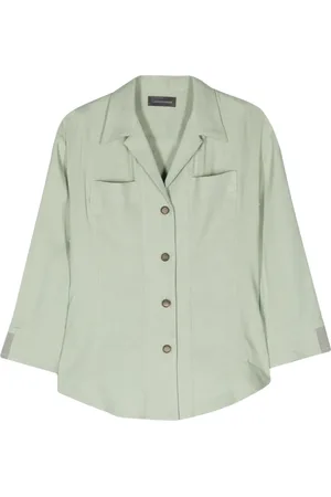 LORENA ANTONIAZZI Blouse van linnenmix