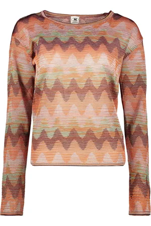 Missoni Trui met zigzag patroon