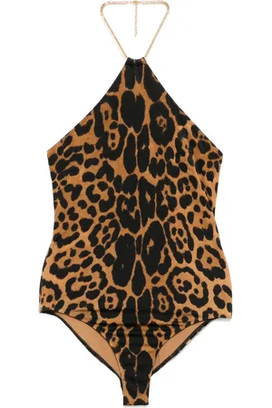 Tom Ford Badpak met luipaardprint