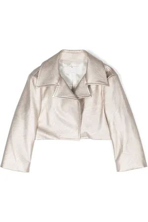 COLORICHIARI Metallic jack van imitatieleer