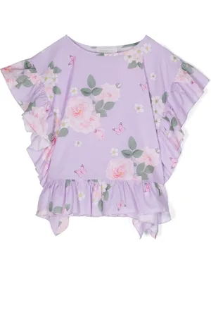 MONNALISA Shirt met bloemenprint
