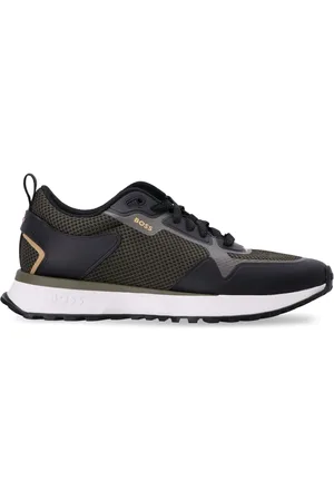 HUGO BOSS Sneakers met vlakken en logoprint