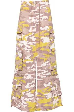 Cynthia Rowley Taffeta cargo broek