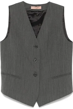 Twin-Set Gilet en vlinderdas