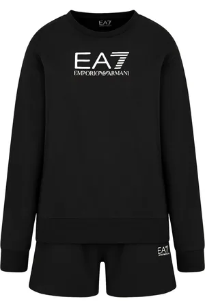 EA7 Trainingsshorts met logoprint