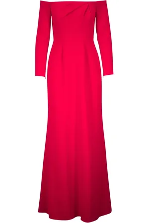 Carolina Herrera Gedrapeerde avondjurk