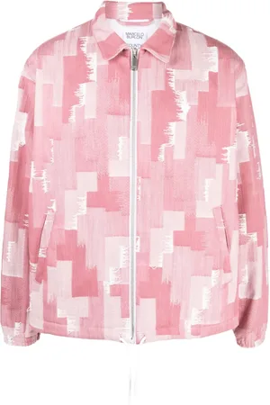 MARCELO BURLON Shirtjack met geometrische print