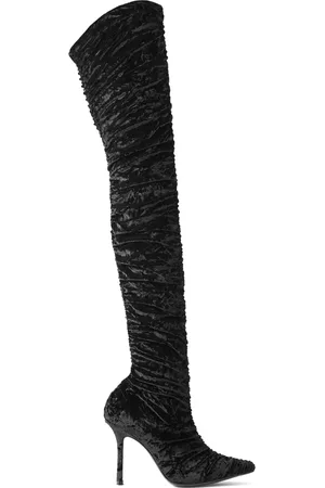Jimmy Choo 100 mm leren laarzen