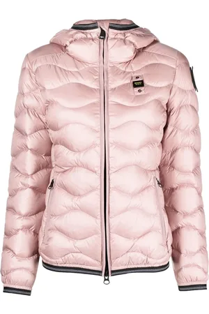 Blauer Jack met logopatch