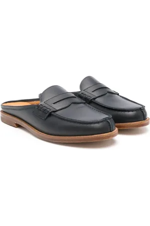 GALLUCCI Leren slippers