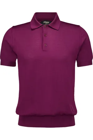 Fendi Wollen poloshirt met logo