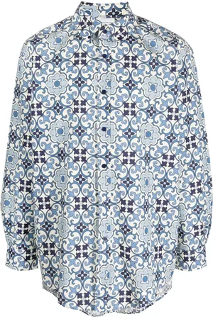Drôle de Monsieur Overhemd met geometrische print