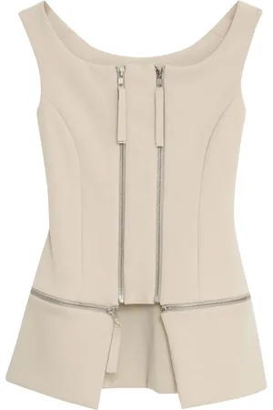 Gloria Coelho Top met dubbele rits