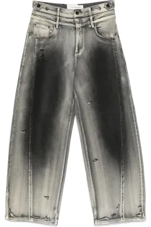 Feng Chen Wang Jeans met wassing