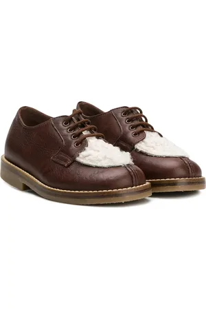 PèPè Contrast paneel brogue schoenen