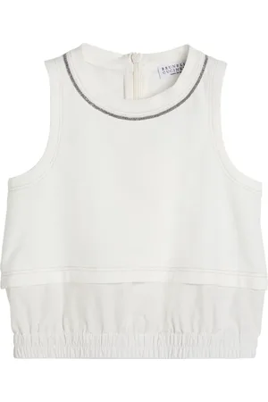 Brunello Cucinelli Lichtgewicht badstof top