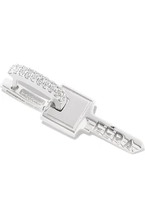 Eera 18kt witgouden oorbel met diamant