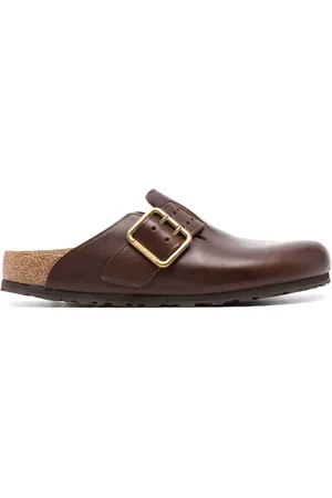Birkenstock Boston Bold leren slippers