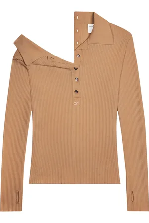 Courrèges Polotrui met meerdere knopen