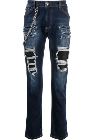 Philipp Plein Mid waist straight jeans