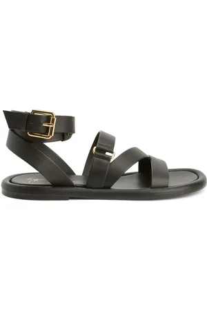 Giuseppe Zanotti Leren sandalen