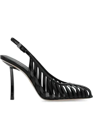 LE SILLA Cage leren 100 mm slingback pumps