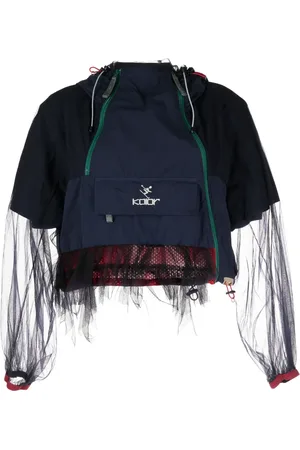 Kolor Jack met logoprint en capuchon