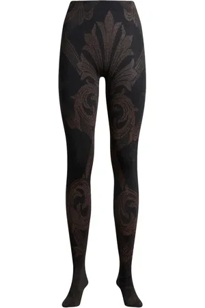 Etro X Wolford panty met metallic jacquard