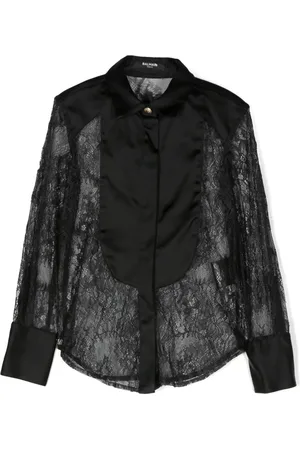 Balmain Blouse met vlakken