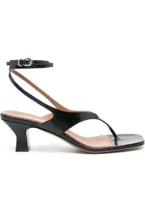 PARIS TEXAS Portofino leren sandalen