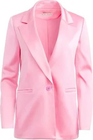 ALICE+OLIVIA Blazer met enkele rij knopen