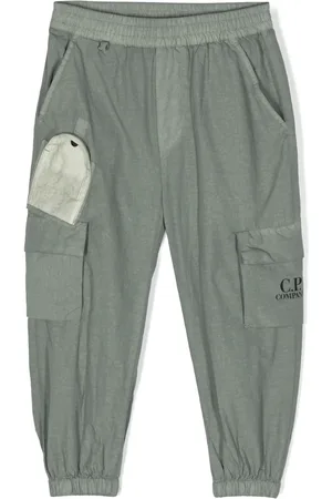 C.P. Company Cargo broek met logoprint