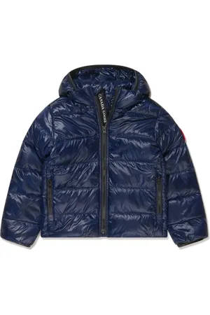 Canada Goose Gewatteerd jack met logopatch