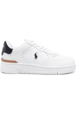Ralph Lauren Master leren sneakers