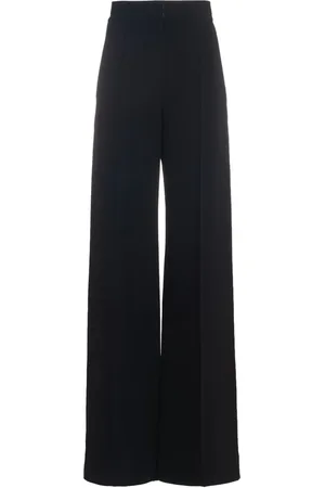 Another Tomorrow Doppio broek met wijde pijpen